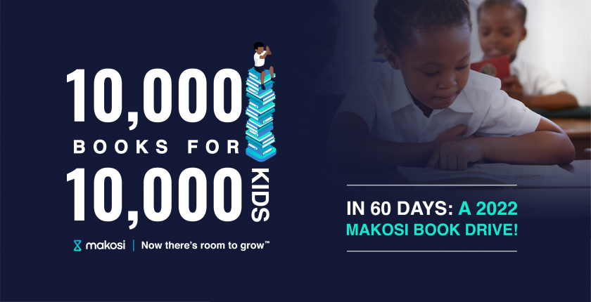 10,000 Books For 10,000 Kids: A 2022 Makosi Book Drive