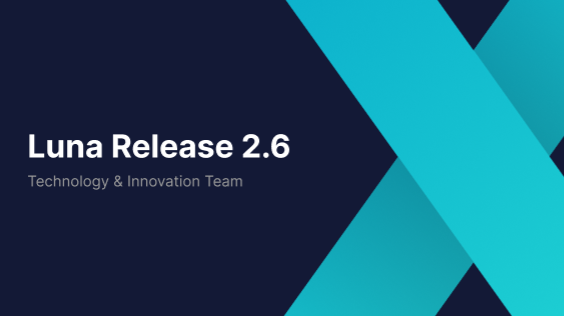 Luna Release 2.6
